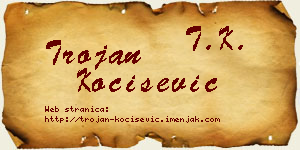 Trojan Kočišević vizit kartica